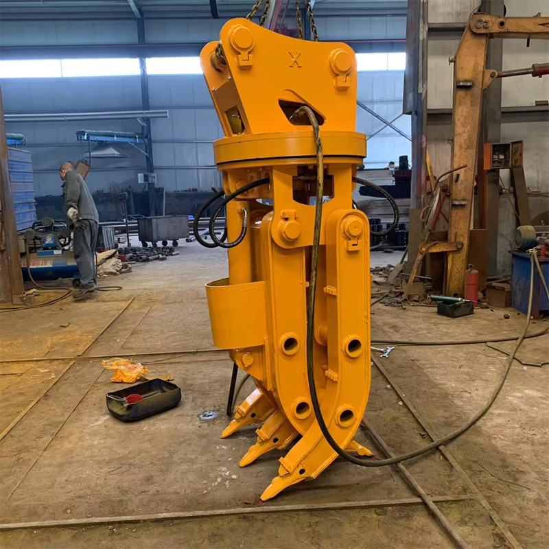 挖機旋轉抓鋼機